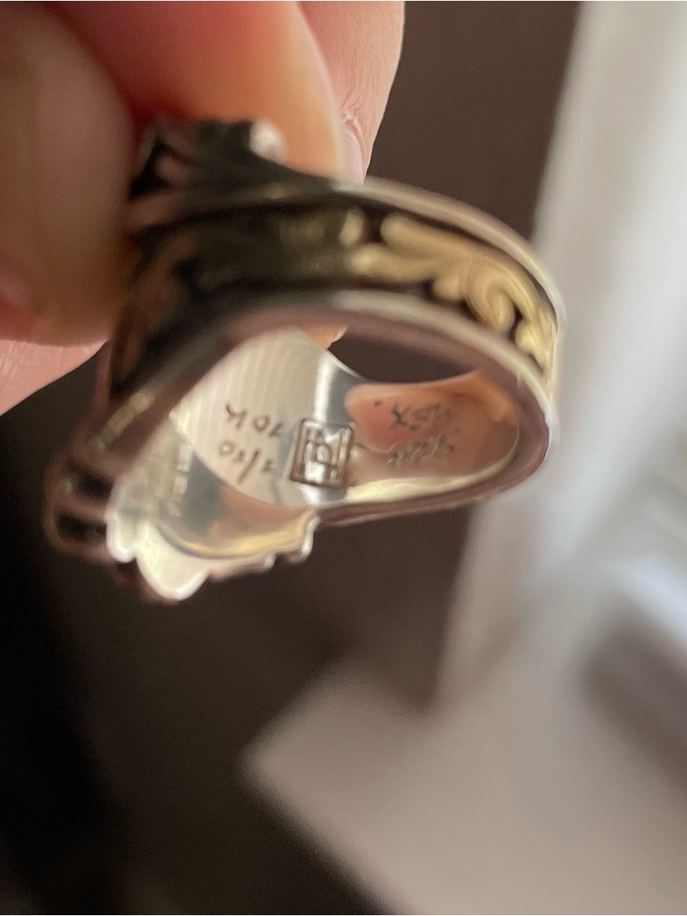 Hyo silver ring. Size 4.5 - Picture 4 of 4